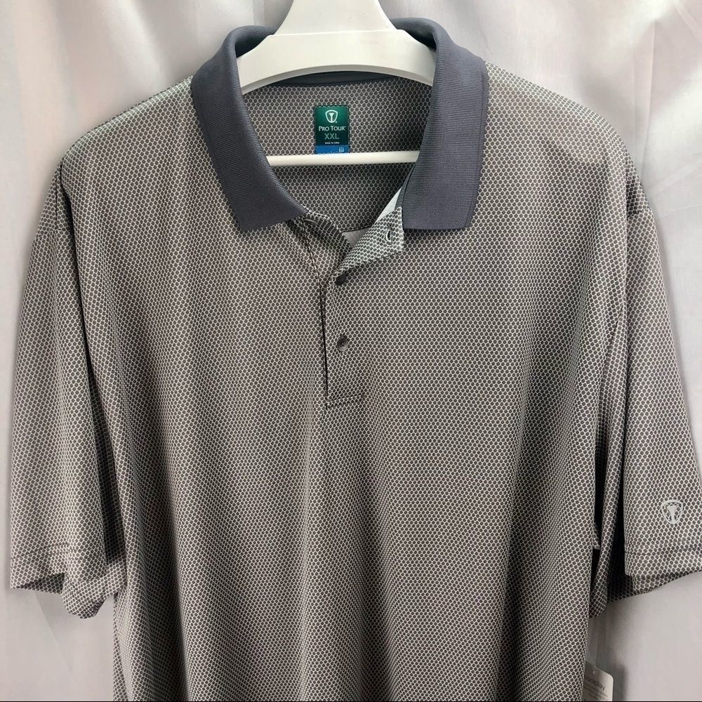Men's Gray Polo Shirt